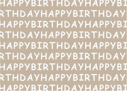 &BOX - KORT - Happy Birthday